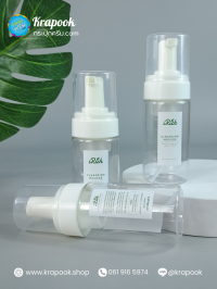  : งานสกรีนขวดปั้มมูส 100ml หน้าหลัง หลายสี