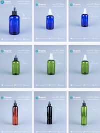 ขวดพลาสติกต่างๆ ขวดสเปรย์ : รวม 250ml ขวดหัวสเปร์ย