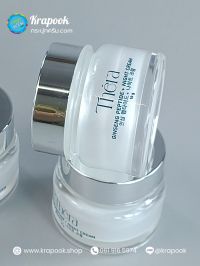 งานสกรีน สกรีน : สกรีนกระปุก 10g ฝาเงิน Thera