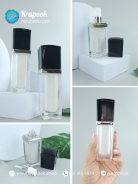  : ขวดเซรั่มพรี่เมี่ยม ขวดเซรั่มหัวปั้ม มีสาย 30ml