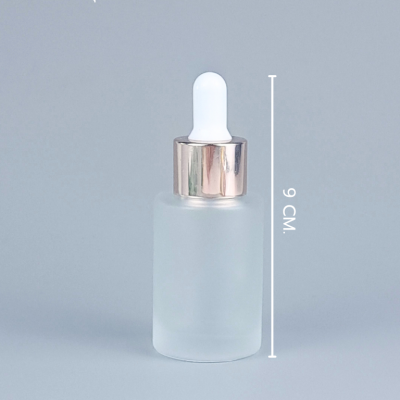 ขวดแก้วอโร่มา-หัวดรอปเปอร์ : ขวดเซรั่ม 30ml ขวดขุ่น โรสโกล ขวดอโรม่า