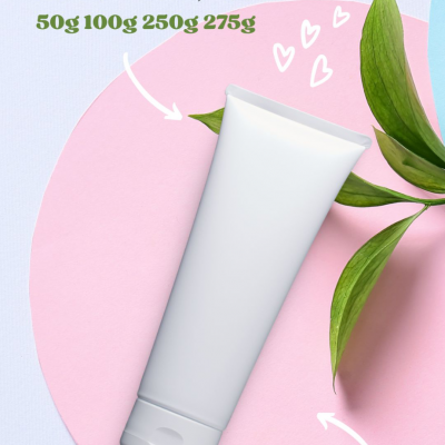 หลอดโฟม : รวมหลอด 100g ฝาป๊อกแป๊ก