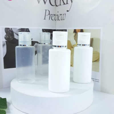 ขวดพลาสติกต่างๆ : ขวดแชมพู 50ml ขาว ใส
