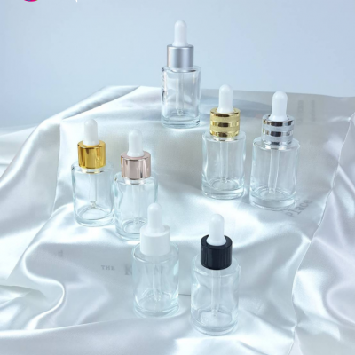 ขวดแก้วอโร่มา-หัวดรอปเปอร์ : ขวดเซรั่ม 30ml เปลี่ยนคอได้ 7 แบบ