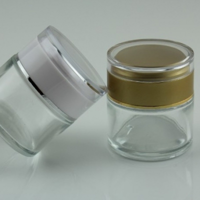 กระปุกครีม 50g : Glass-Jar-50gGlass