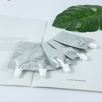 หลอดโฟม : ซองฟอยเงิน 15ml - 20ml ซองครีมเทส