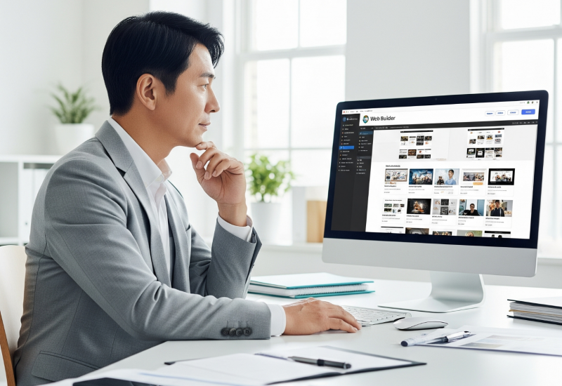 ไม่อยากเขียนโค้ดเอง? มาดูกันว่า Web Builder ตัวไหนเด็ดสุดในปี 2025!