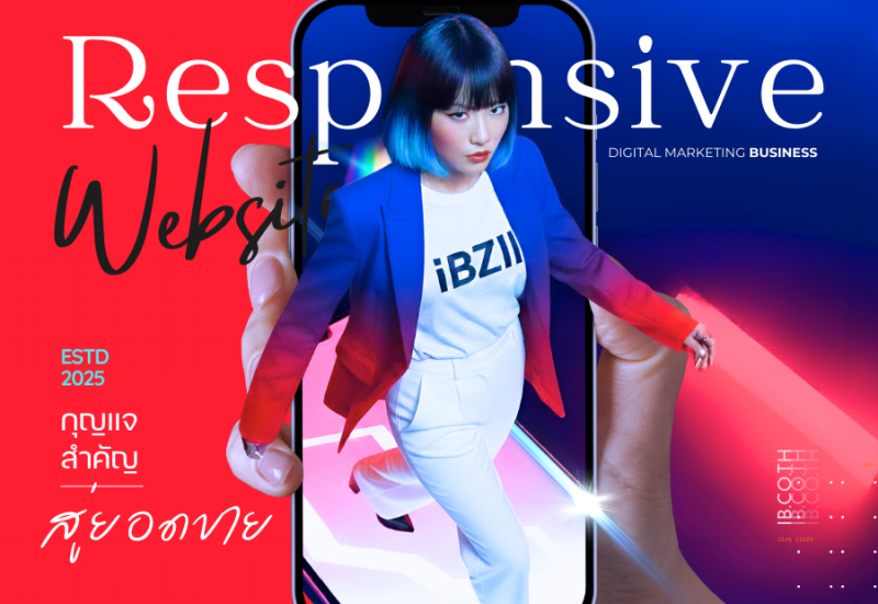 เว็บไซต์ Responsive คืออะไร? ทำไม 'มือถือ' ถึงเป็นกุญแจสำคัญสู่ยอดขายปี 2025