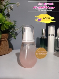 ขวดแก้ว : ขวดแก้ว ชมพู 40ml