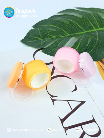 กระปุกฟรอส 10g สีส้ม สีชมพู